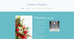 Desktop Screenshot of lestersflowerscolma.com
